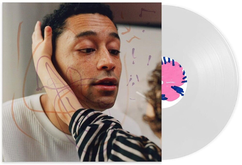 the album cover for Loyle Carner - Hopefully [Clear Vinyl]