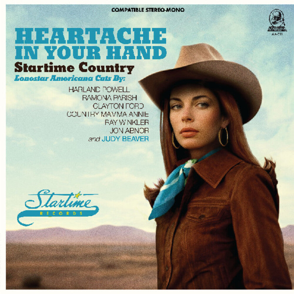 the album cover for Heartache In Your Hand: Startime Country / Various - Heartache In Your Hand: Startime Country / Various