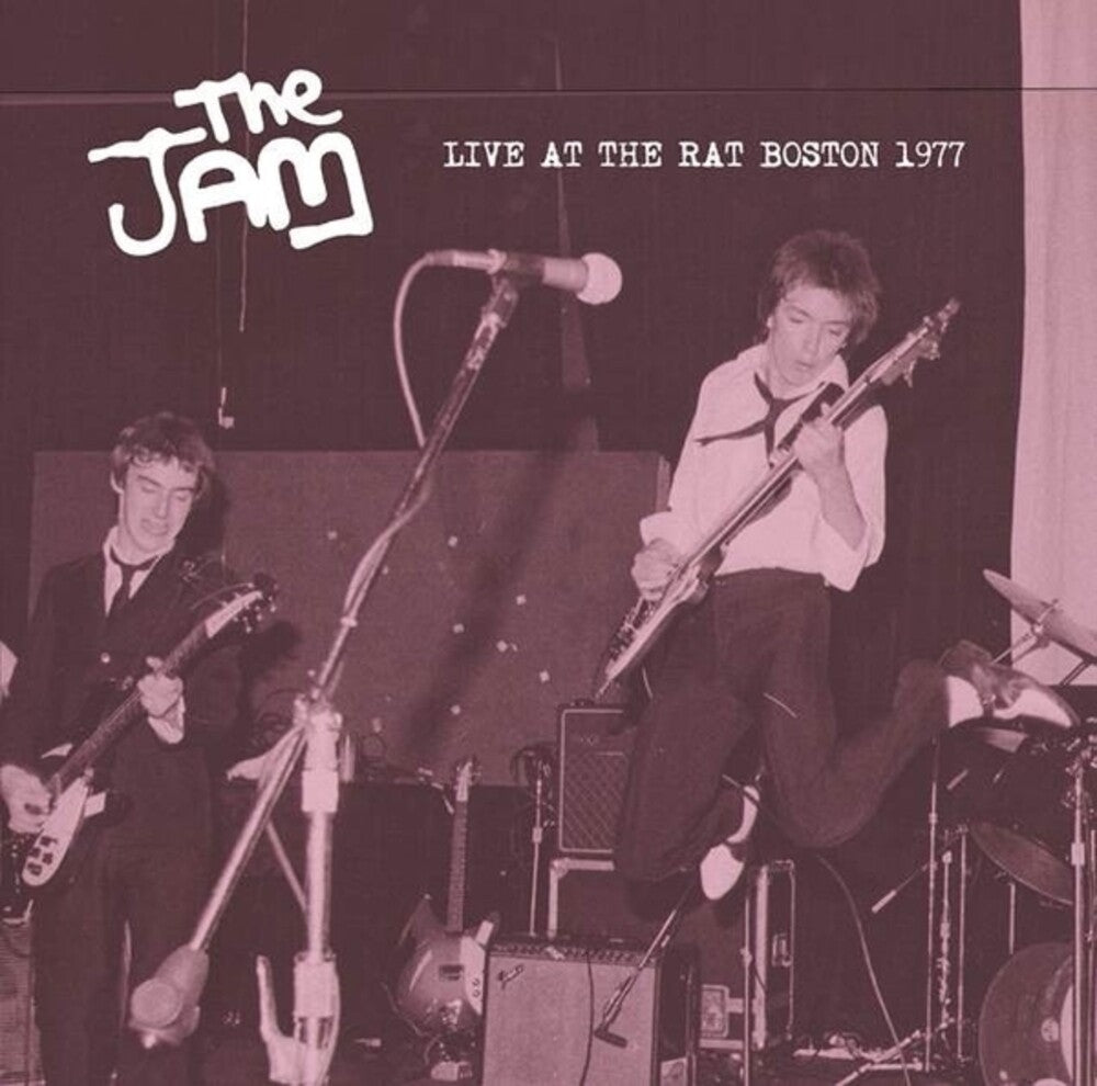 the album cover for Jam - Live At The Rat, Boston, 13th Oct 1977