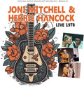 the album cover for Joni Mitchell  / Hancock,Herbie - Live 1978 / Radio Broadcast