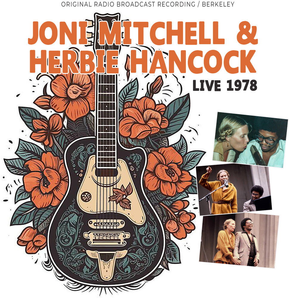 the album cover for Joni Mitchell  / Hancock,Herbie - Live 1978 / Radio Broadcast