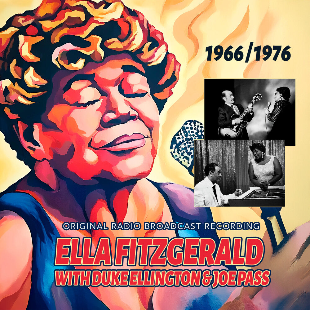 the album cover for Ella Fitzgerald  / Ellington,Duke / Pass,Joe - 1966 / 1976