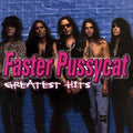 the album cover for Faster Pussycat - Greatest Hits [Colored Vinyl] [Limited Edition] (Purp)