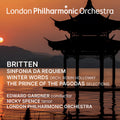 the album cover for London Philharmonic Orchestra - Edward Gardner Conducts Britten
