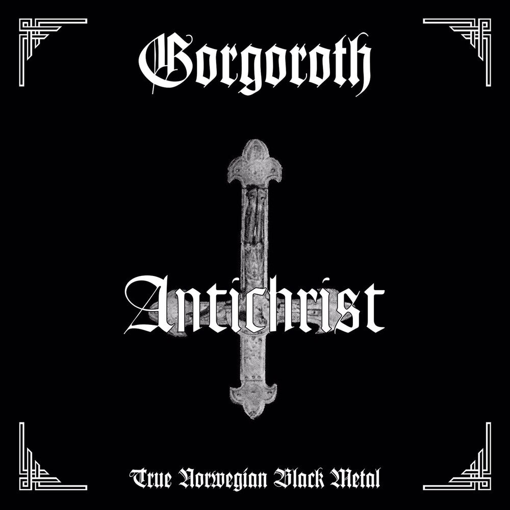 the album cover for Gorgoroth - Antichrist (Blk) [Colored Vinyl] (Wht)