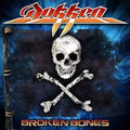 the album cover for Dokken - Broken Bones (Blk) (Blue) [Colored Vinyl] [Limited Edition] (Spla) (Uk)