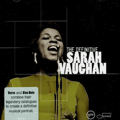 the album cover for Sarah Vaughan - The Definitive Sarah Vaughan