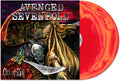 the album cover for Avenged Sevenfold - City Of Evil [Indie Exclusive Orange/Red Colored Vinyl]