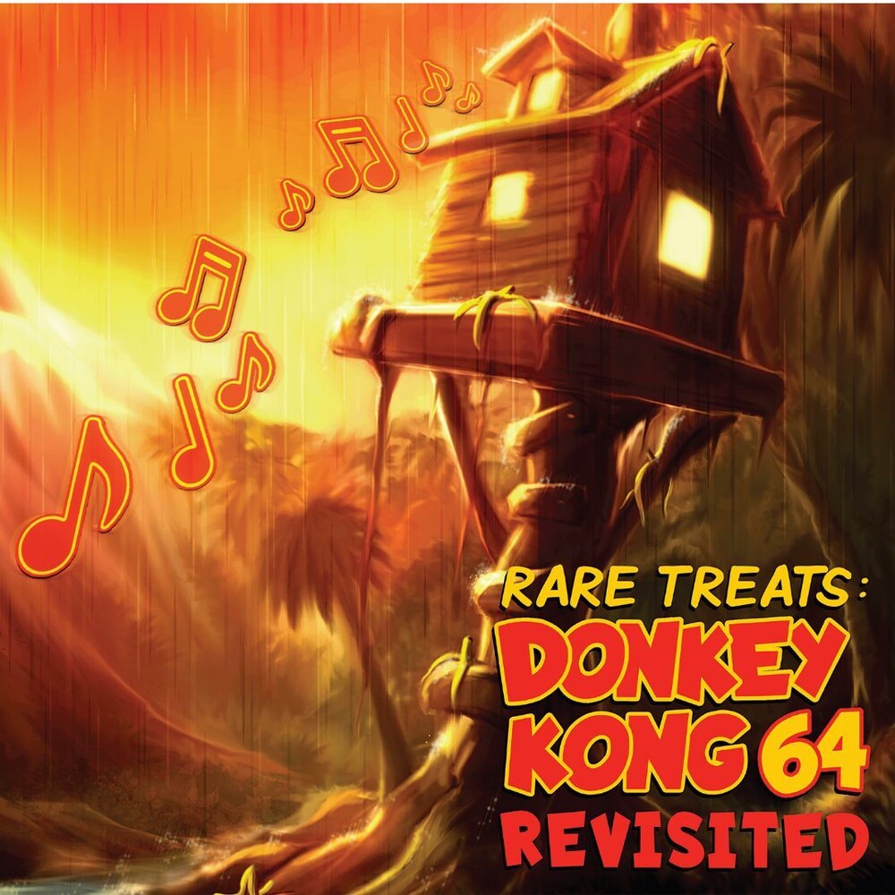 the album cover for Grant Kirkhope  (Ogv) (Rmx) - Rare Treats: Donkey Kong 64 Revisited - O.S.T.