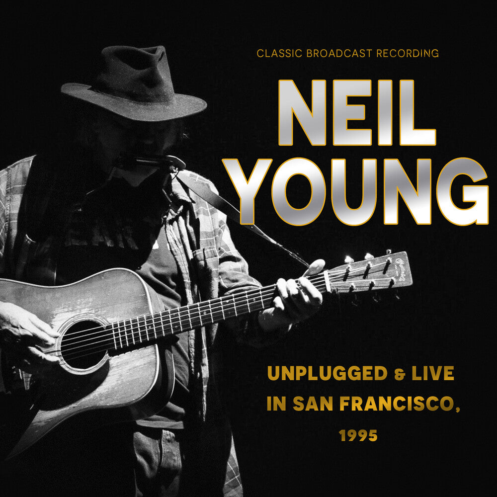 the album cover for Neil Young - Unplugged In San Francisco 1995