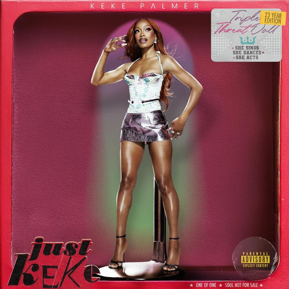 the album cover for Keke Palmer - Just Keke [Digipak]