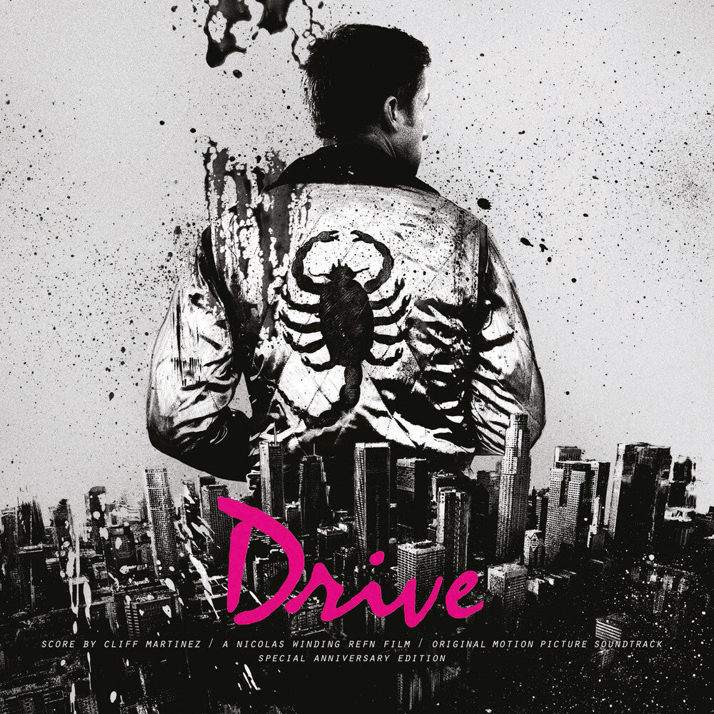 the album cover for Cliff Martinez  (Blue) (Colv) - Drive - O.S.T. (Blue) [Colored Vinyl]