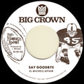 the album cover for El Michels Affair - Say Goodbye B/W Magica