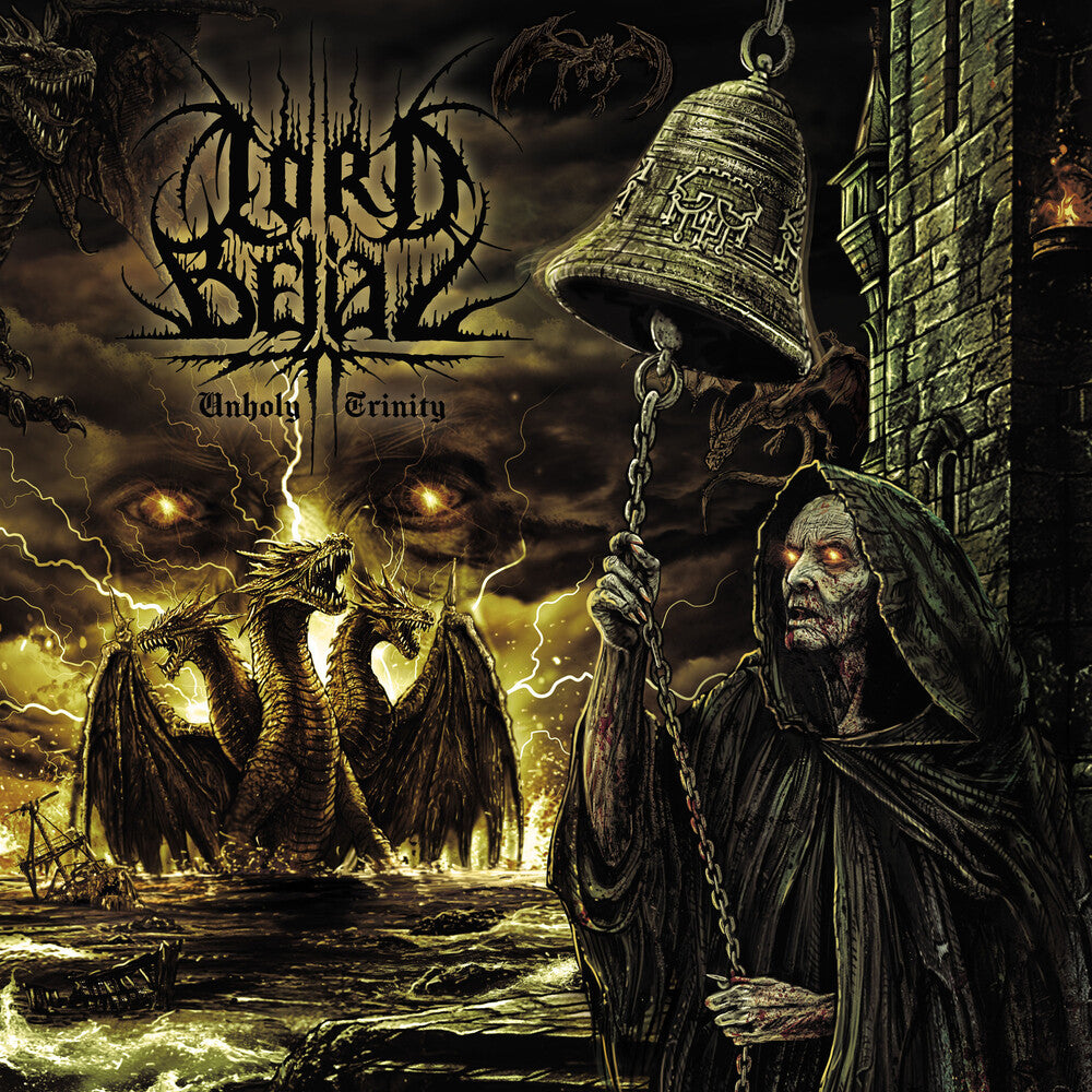the album cover for Lord Belial - Unholy Trinity [LP]