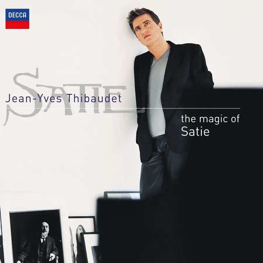 the album cover for Thibaudet, Jean-Yves - Satie: The Magic Of Satie