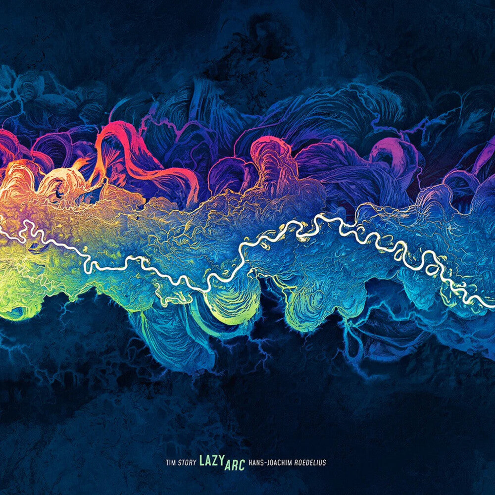the album cover for Tim Story  / Roedelius,Hans-Joachim - Lazy Arc