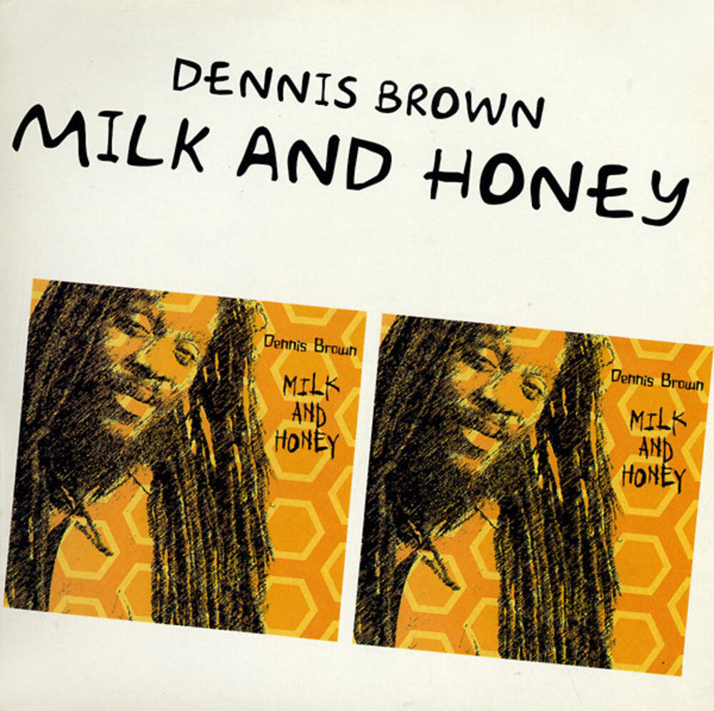 the album cover for Dennis Brown - Milk & Honey