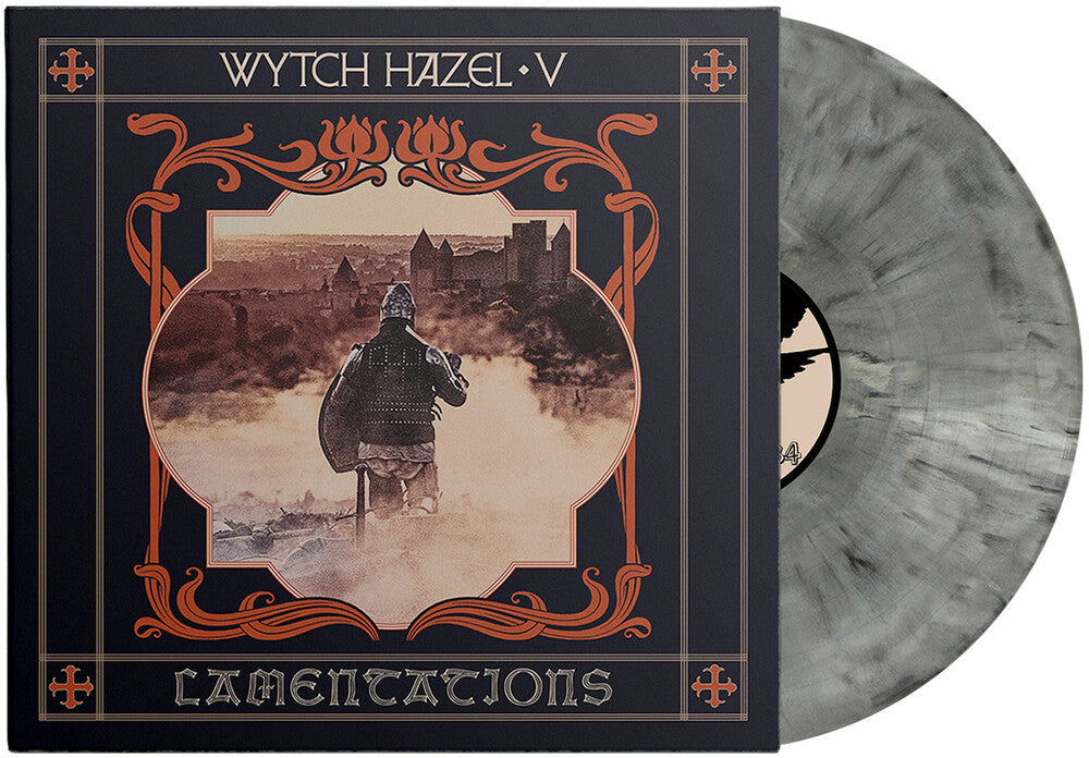 the album cover for Wytch Hazel - V: Lamentations [LP Citadel Stone Marbled]