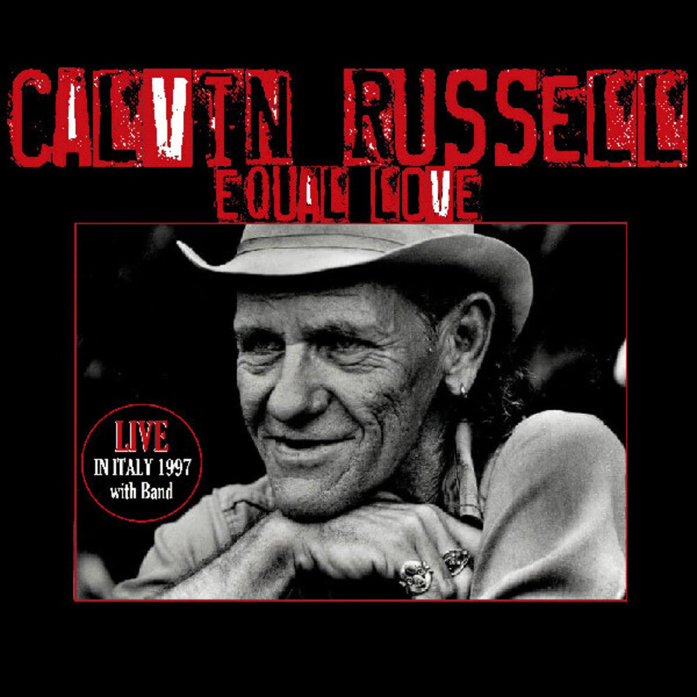 the album cover for Calvin Russell - Equal Love