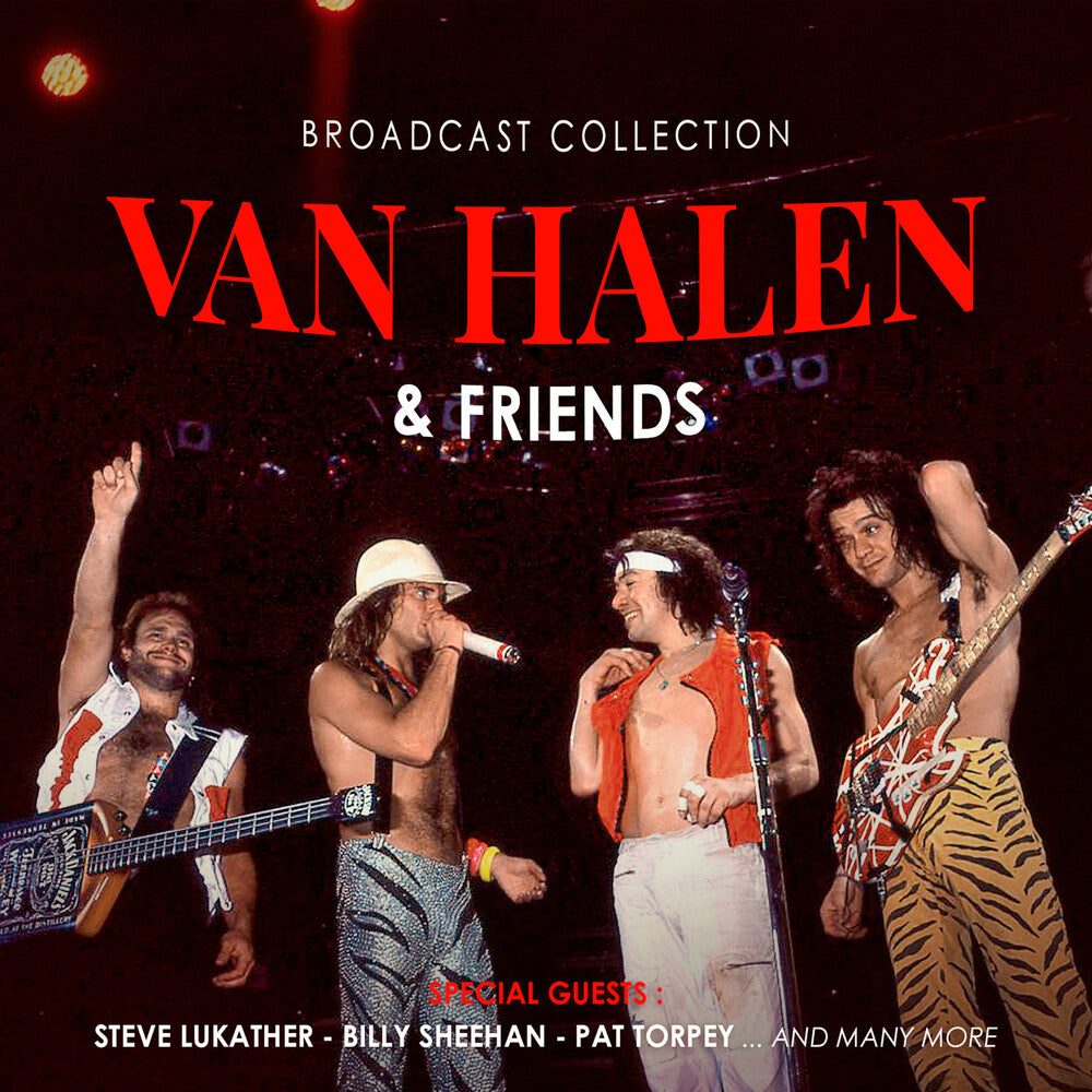 the album cover for Van Halen - Broadcast Collection