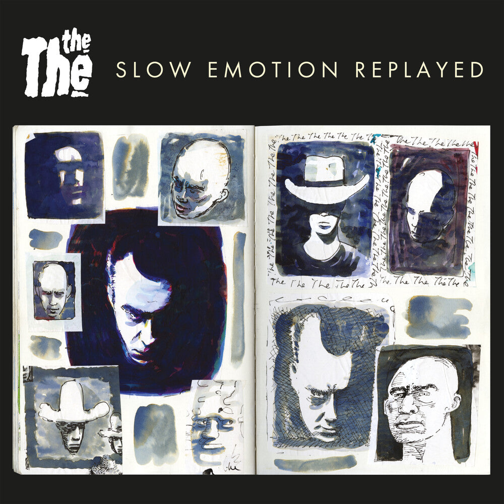 the album cover for The The - Slow Emotion Replayed