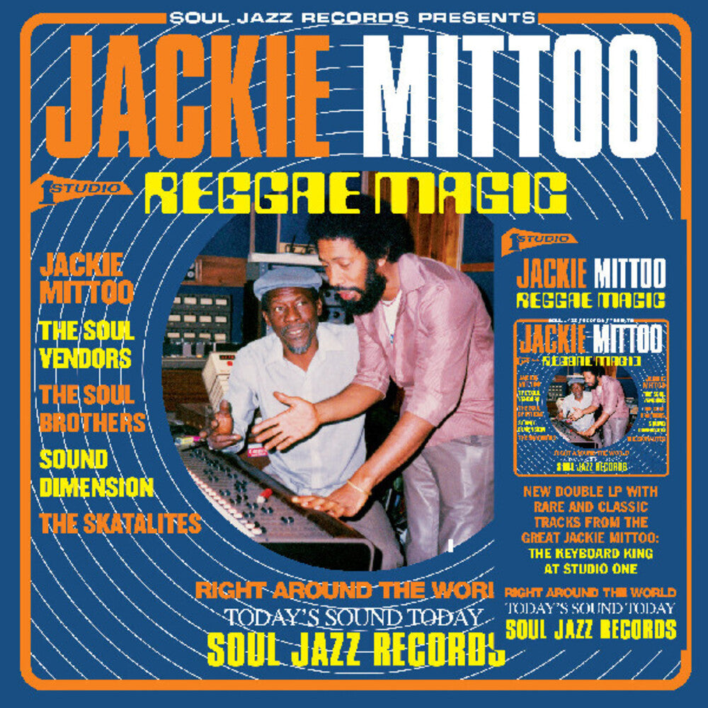 the album cover for Mittoo Jackie - Reggae Magic