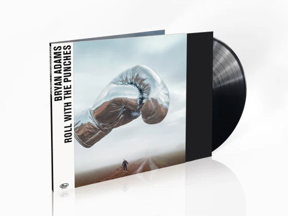 the album cover for Bryan Adams - Roll With The Punches