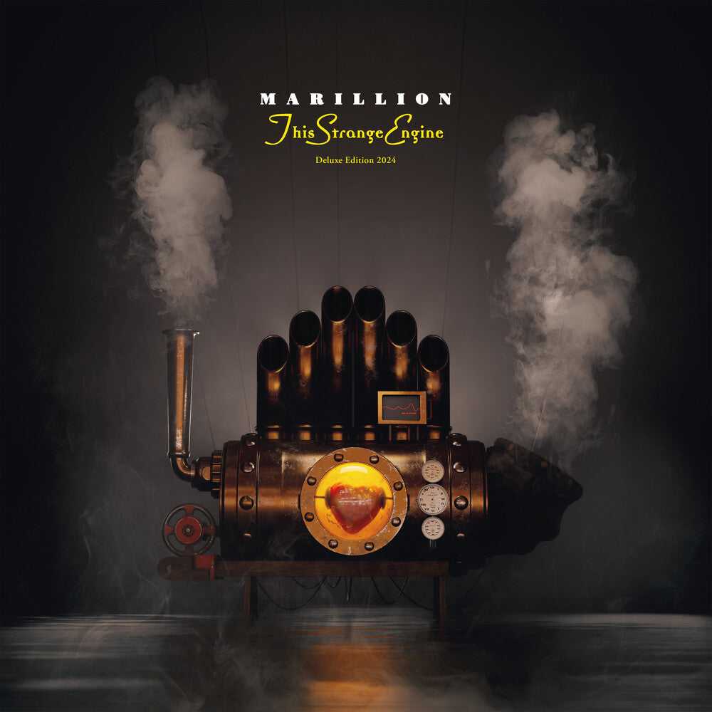 the album cover for Marillion - This Strange Engine (Gate) [180 Gram] (Rmx)