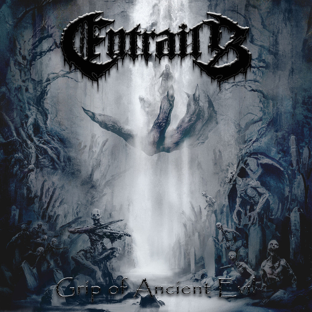 the album cover for Entrails - Grip Of Eternal Evil