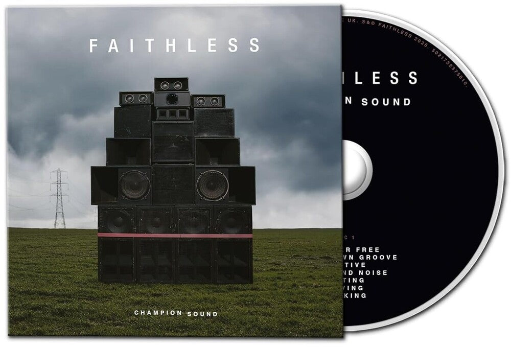 the album cover for Faithless - Champion Sound