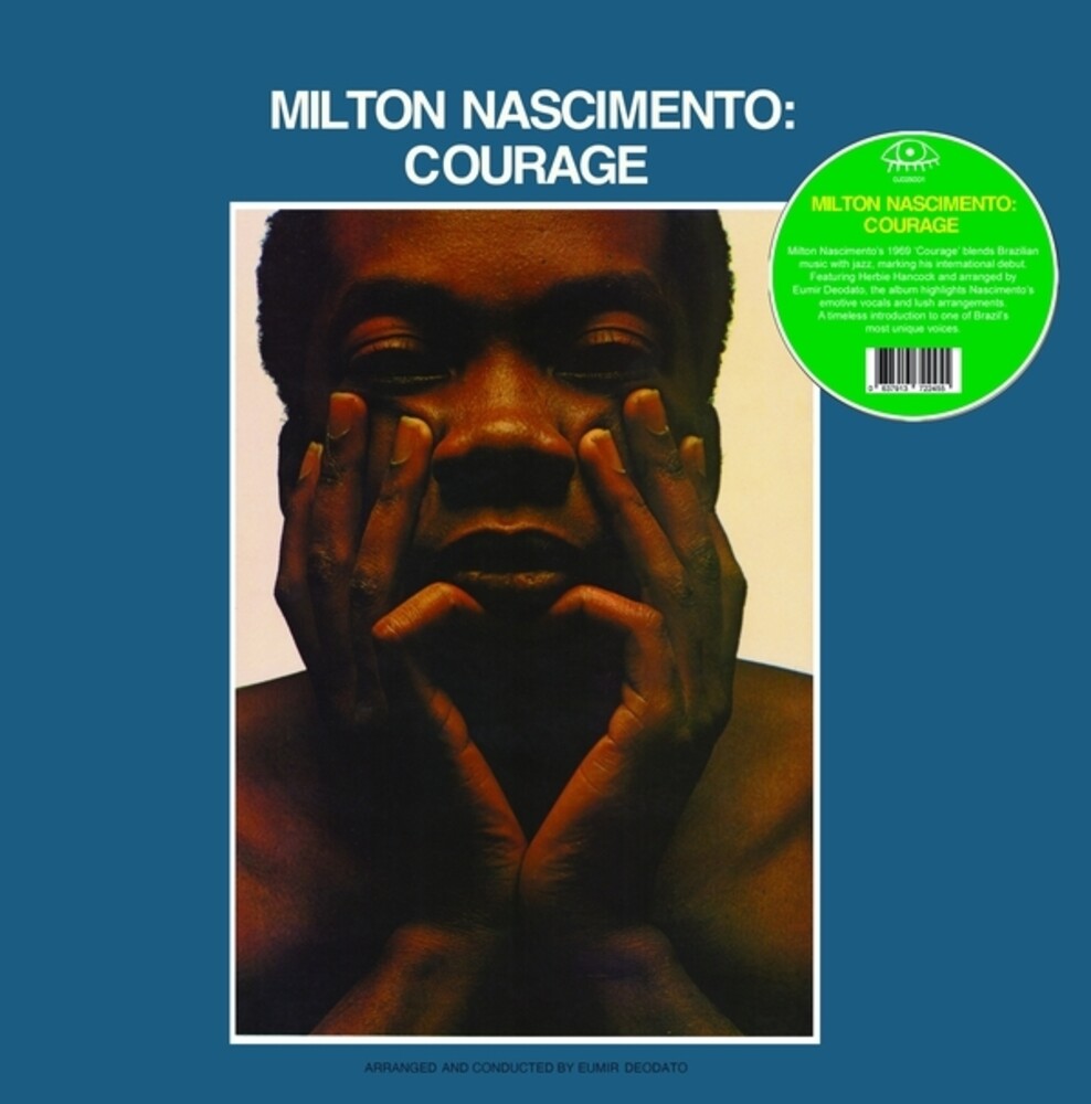 the album cover for Milton Nascimento - Courage [Colored Vinyl] (Ylw) (Can)
