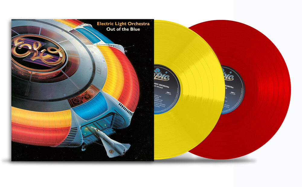 the album cover for Elo (Electric Light Orchestra) - Out Of The Blue