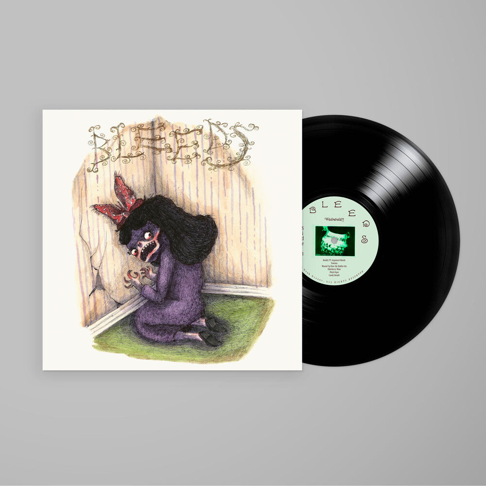 the album cover for Wednesday - Bleeds