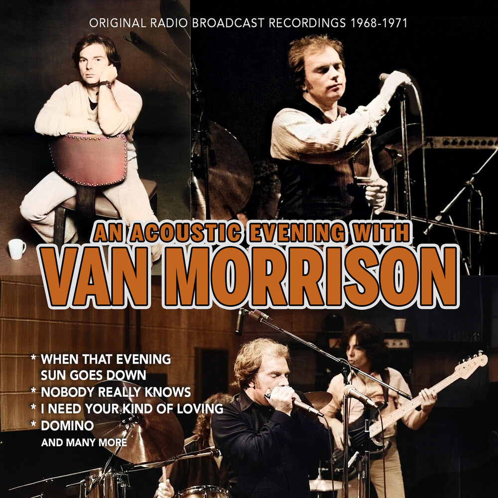 the album cover for Van Morrison - Acoustic Evening With