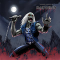 the album cover for Iron Maiden - Rock N Roots Of [Clear Vinyl] [Limited Edition] (Red)