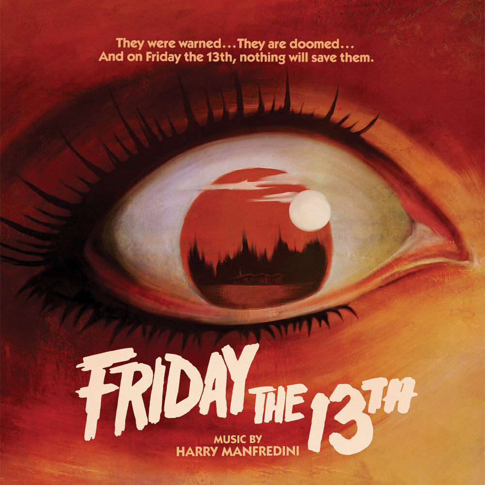 the album cover for Manfredini, Harry - Friday The 13th (Original Sountrack)