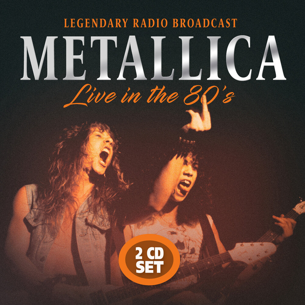 the album cover for Metallica - Live In The 80s