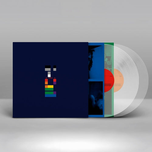 the album cover for Coldplay - X&Y [Clear Vinyl]