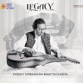 the album cover for Debashish Bhattacharya - Legacy (Uk)