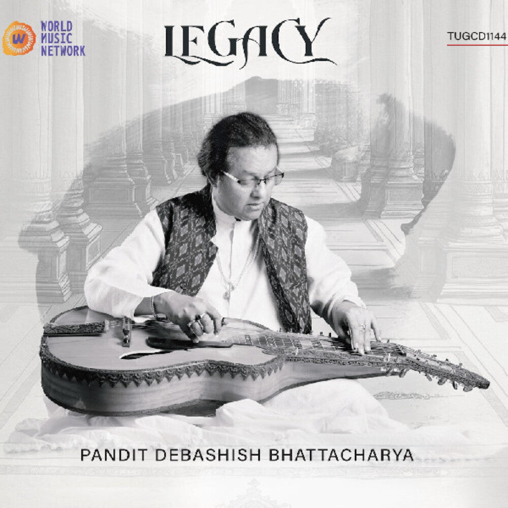 the album cover for Debashish Bhattacharya - Legacy (Uk)