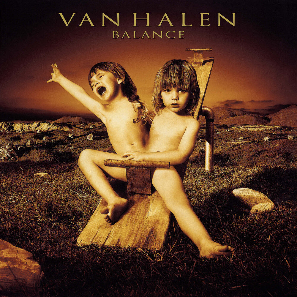 the album cover for Van Halen - Balance [Indie Exclusive Orange Vinyl]