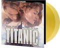 the album cover for James Horner  (Colv) (Ltd) (Ogv) (Post) (Ylw) - Titanic - O.S.T. [Colored Vinyl] [Limited Edition] [180 Gram] (Post) (Ylw)