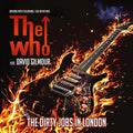 the album cover for Who - The Dirty Jobs In London / Live On Air 1996