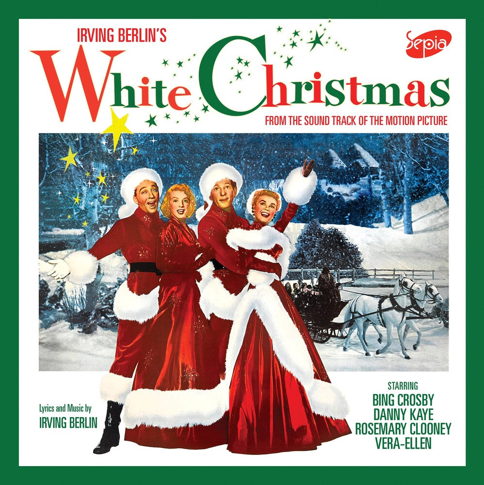the album cover for Crosb, Bing / Clooney, Rosemary / Kaye, Danny - White Christmas (Original Soundtrack)