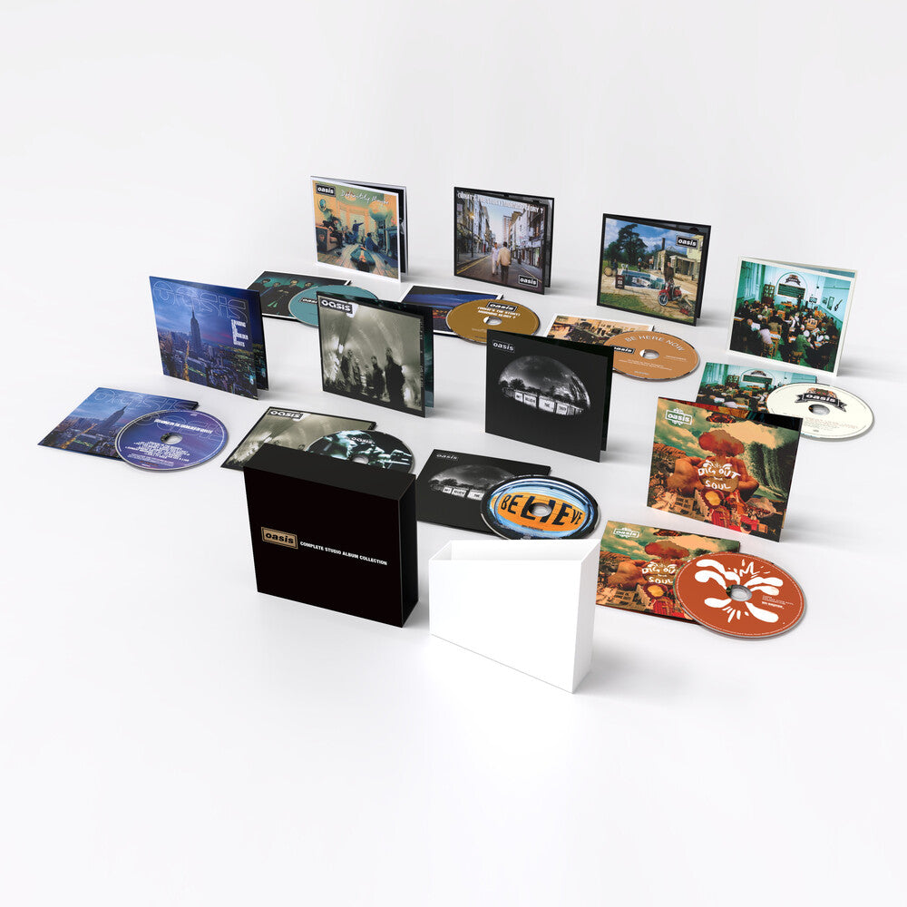 the album cover for Oasis - Complete Studio Album Collection