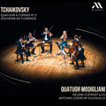 the album cover for Modigliani Quartet - Tchaikovsky: Quatuor Cordes & Souvenir De Florence