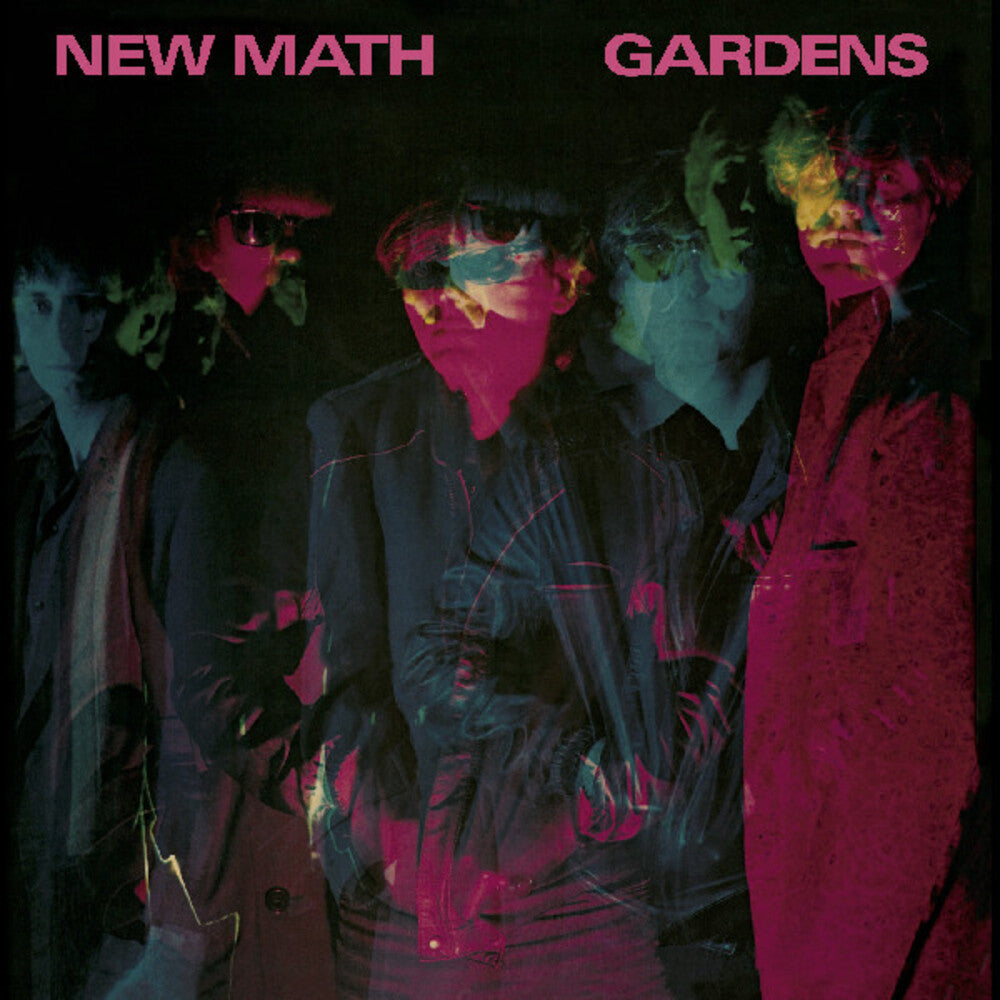 the album cover for New Math - Gardens [Colored Vinyl] [Limited Edition] (Exp) (Lime) [Remastered]