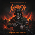 the album cover for Slayer - Raining Blood In Las Vegas / Radio Broadcast 1999
