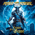 the album cover for Rising Steel - Legion Of The Grave