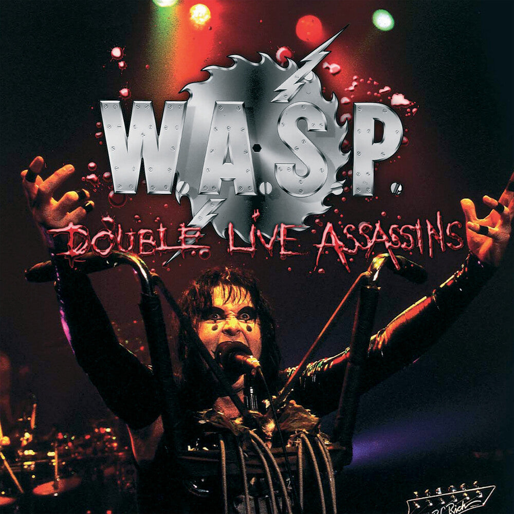 the album cover for W.A.S.P. - Double Live Assassins